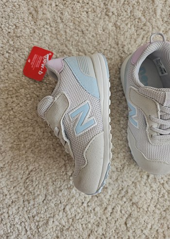 Kız Çocuk Gri Cırtcırtlı Spor Ayakkabı - Görsel 5