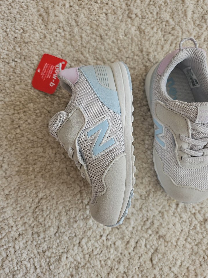 Kız Çocuk Gri Cırtcırtlı Spor Ayakkabı - Görsel 5