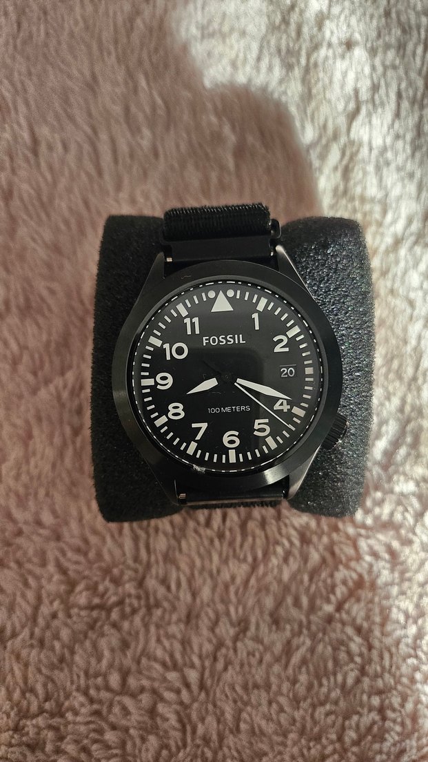 Fossil Siyah Erkek Kol Saati - Görsel 3