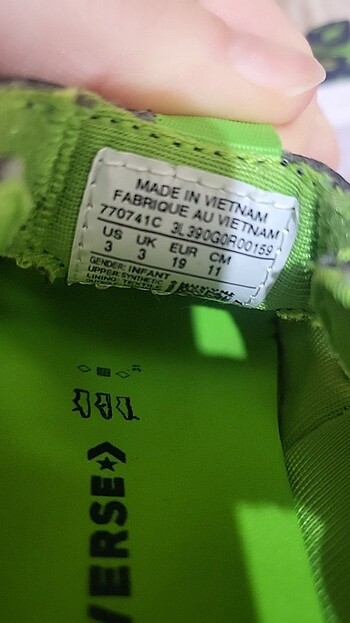 19 Beden Bebek converse