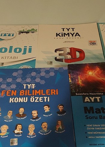 TYT ve AYT Soru Bankası ve Konu Özetleri Kitapları