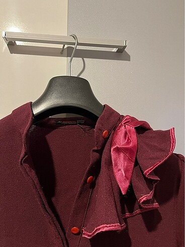 Bordo elbise