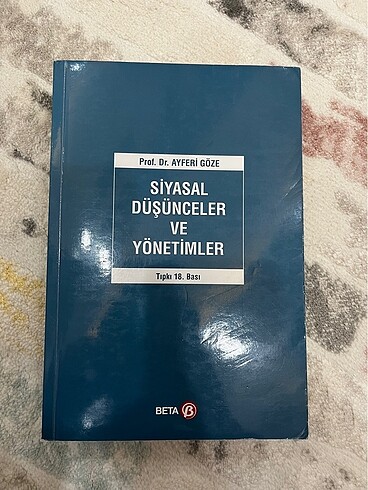 Ayferi göze siyasal düşünceler ve yönetimler
