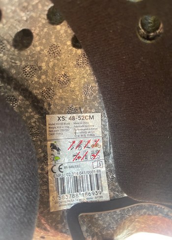 Binicilik togu etiketli (kask) (çocuk) - Görsel 5