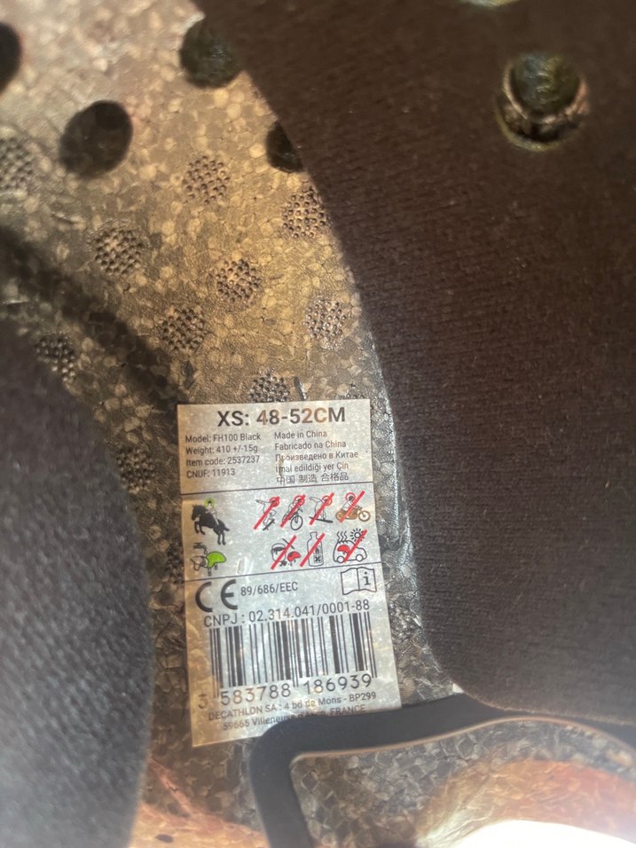 Binicilik togu etiketli (kask) (çocuk) - Görsel 5