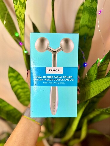 Dual-Headed Facial Roller - Yüz ve boyun için masaj aleti