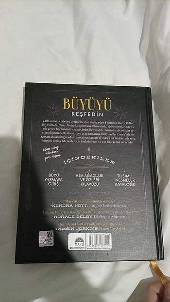  Beden Renk Harry Potter büyü kitabı