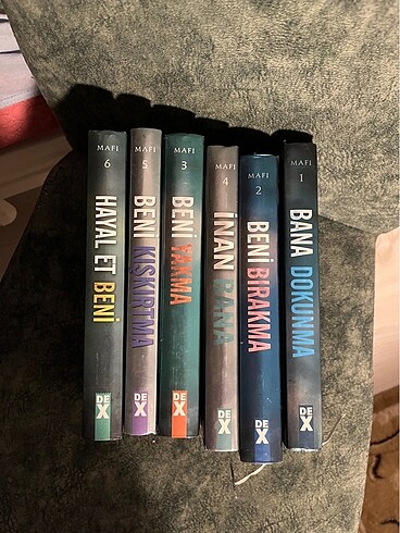 bana dokunma serisi 6 kitap