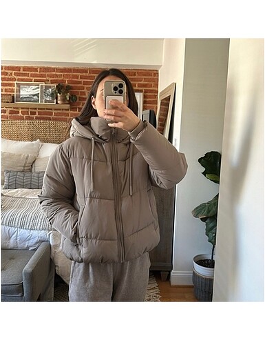 s Beden Zara Şişme Mont