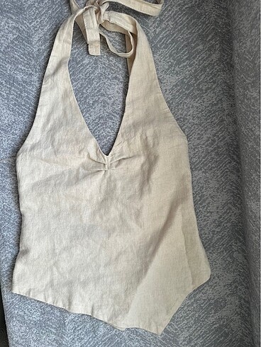 Zara Halter Top bluz