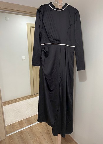 Siyah tesettür abiye - Görsel 2