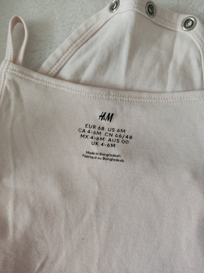 Hm Kız Bebek 5'li Pastel Renkli Askılı zıbın - Görsel 2