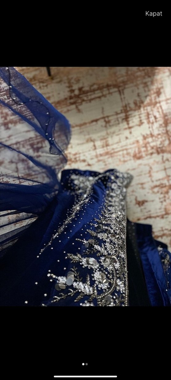 Bindallı kaftan kına kıyafeti - Görsel 2