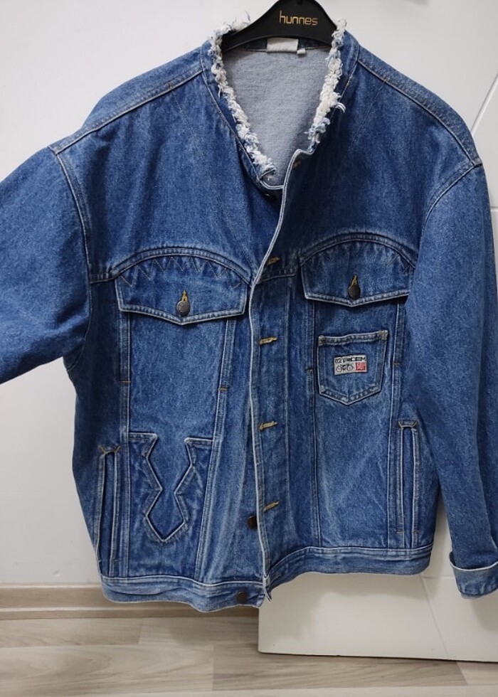 Jean ceket - Görsel 3