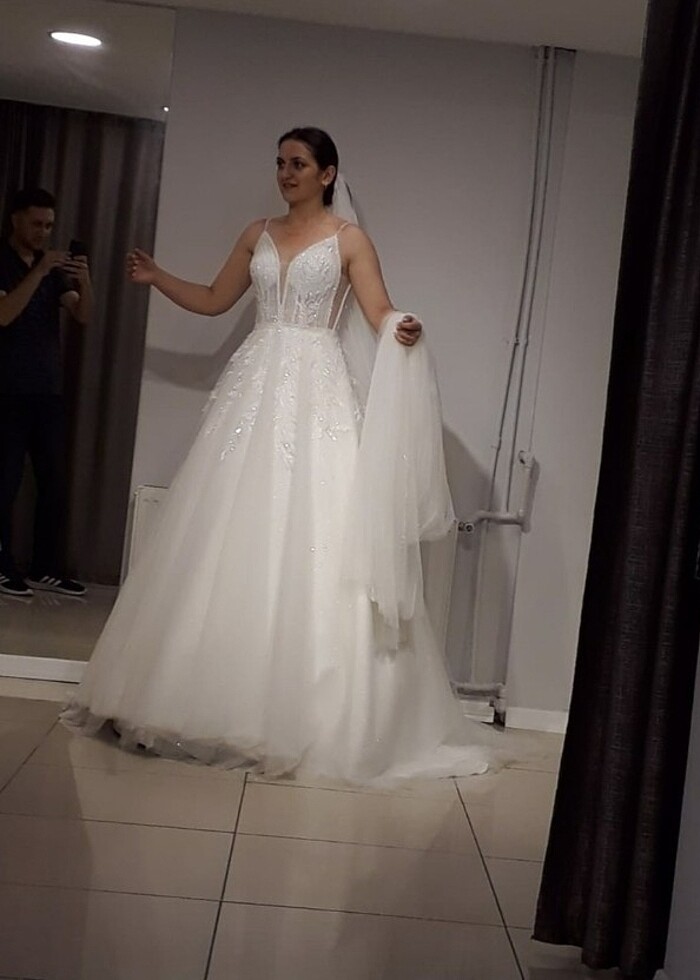 Helen model gelinlik - Görsel 3