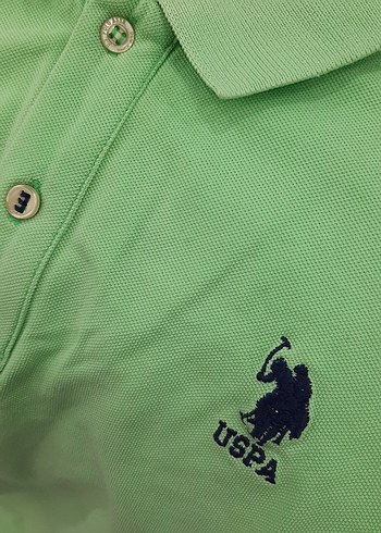 U.S Polo Assn. U.S. Polo Assn. Erkek Yeşil Polo Tişört