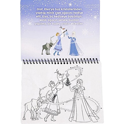 Walt Disney World Disney-frozen-Elsa boyama kitabı
