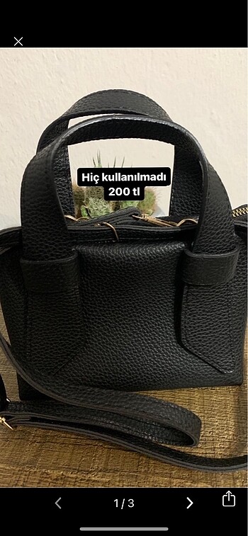 Sıfır çanta