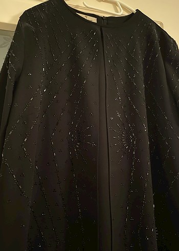 Siyah taş işlemeli abiye - Görsel 6