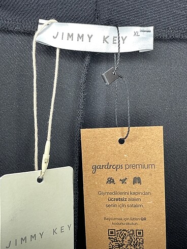 xl Beden siyah Renk Jimmy Key Kumaş Pantolon %70 İndirimli.