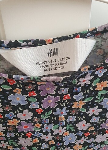 H&M Kız çocuk elbise 