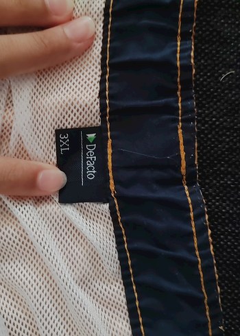 Sarı Kemerli Erkek Mini Şort - Görsel 3