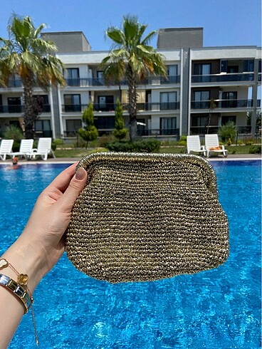  Beden Simli gold çanta ışıl ışıl ?????