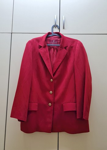 Trendyol & Milla kırmızı Düğmeli Kadın Blazer