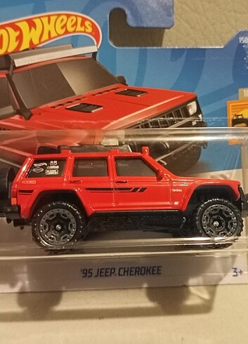 Hot wheels jeep Cherokee red 