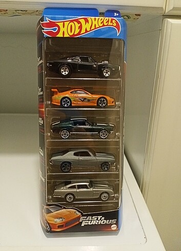 Hot wheels fast and furiois 5 li set