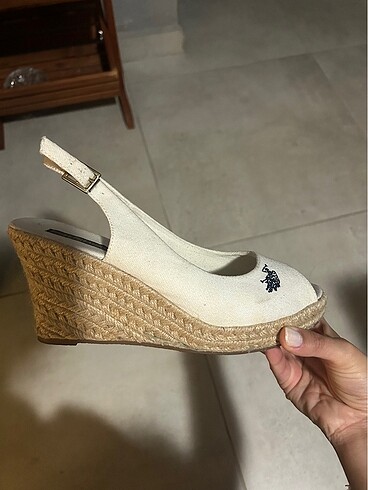 U.S Polo Assn. Dolgu topuk ayakkabı