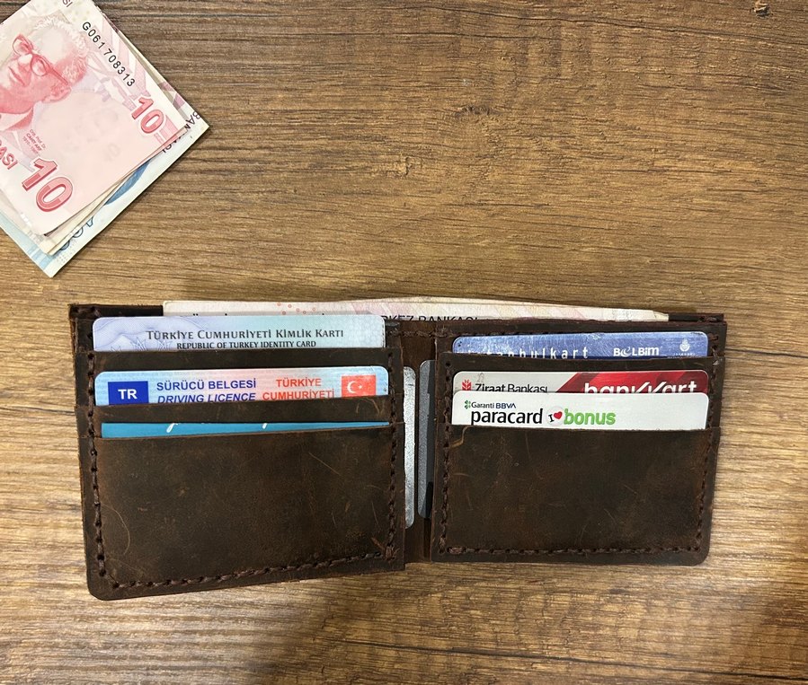 EK YAPIMI HAKİKİ DERİ CÜZDAN - Görsel 2