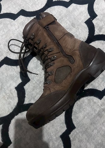 VANEDA Kahverengi Süet Kamuflaj Erkek Bot - Görsel 5