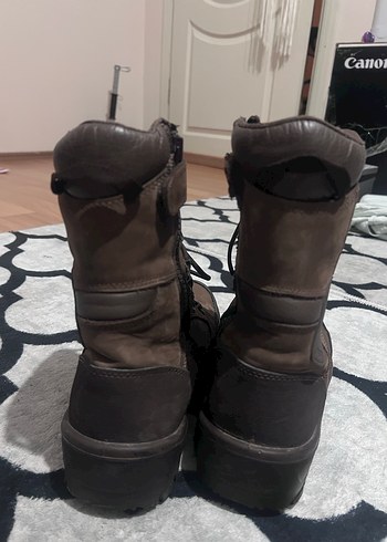 VANEDA Kahverengi Süet Kamuflaj Erkek Bot - Görsel 4