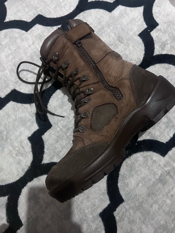 VANEDA Kahverengi Süet Kamuflaj Erkek Bot - Görsel 5