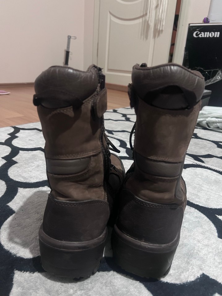 VANEDA Kahverengi Süet Kamuflaj Erkek Bot - Görsel 4