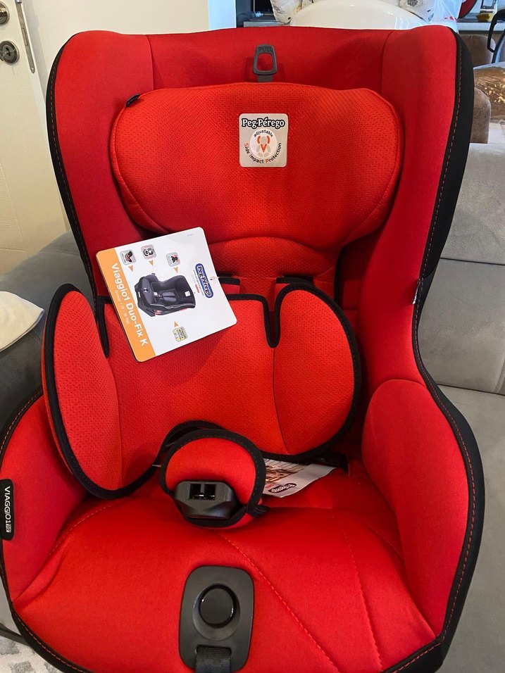 Peg perego Kırmızı Çocuk Araç Koltuğu - Görsel 3