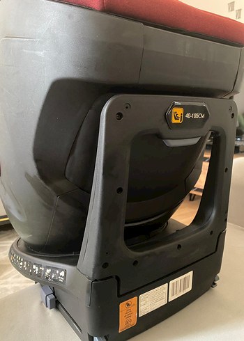 Baby plus Koyu Kırmızı Çocuk Oto Koltuğu - Görsel 5