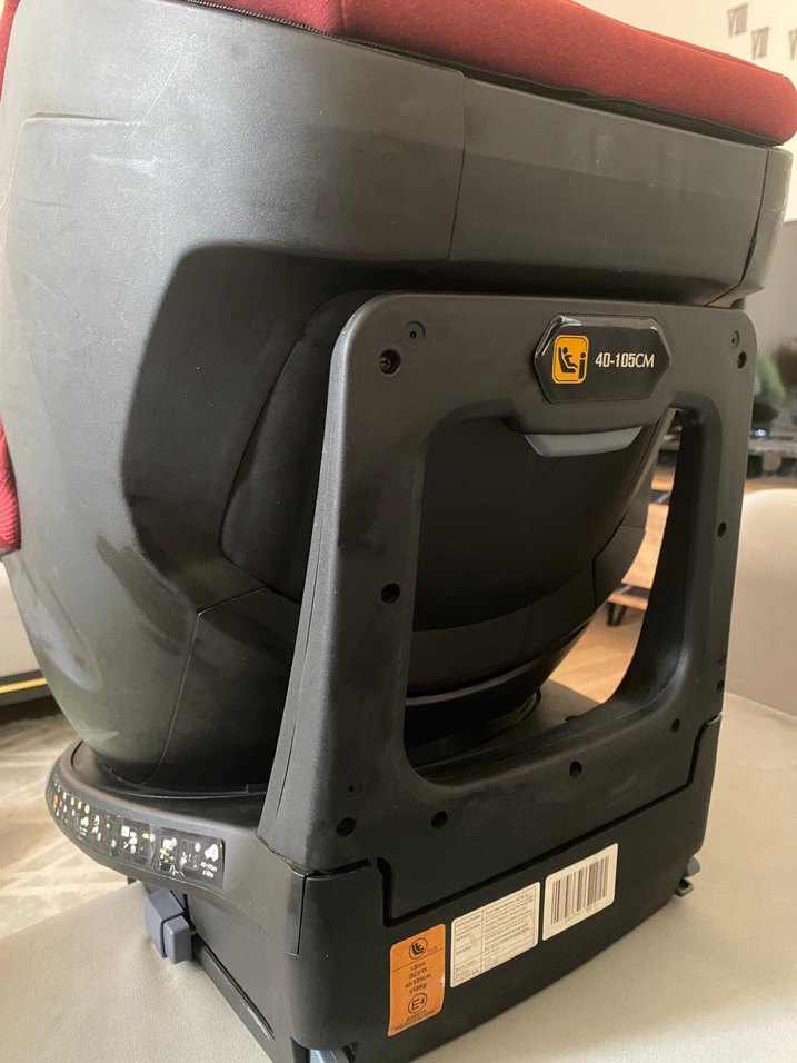 Baby plus Koyu Kırmızı Çocuk Oto Koltuğu - Görsel 5