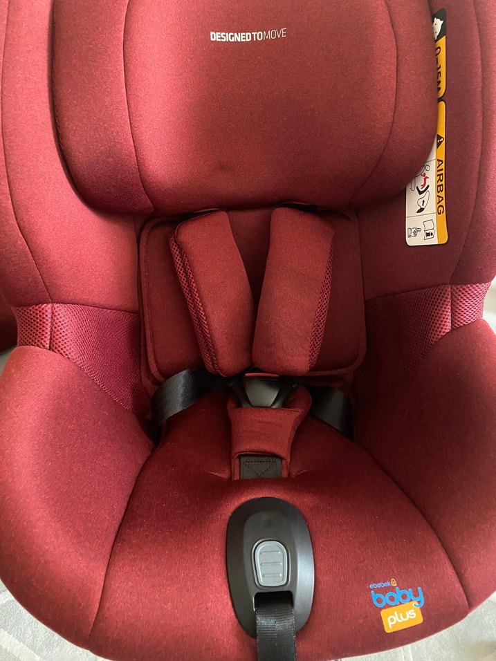 Baby plus Koyu Kırmızı Çocuk Oto Koltuğu - Görsel 2