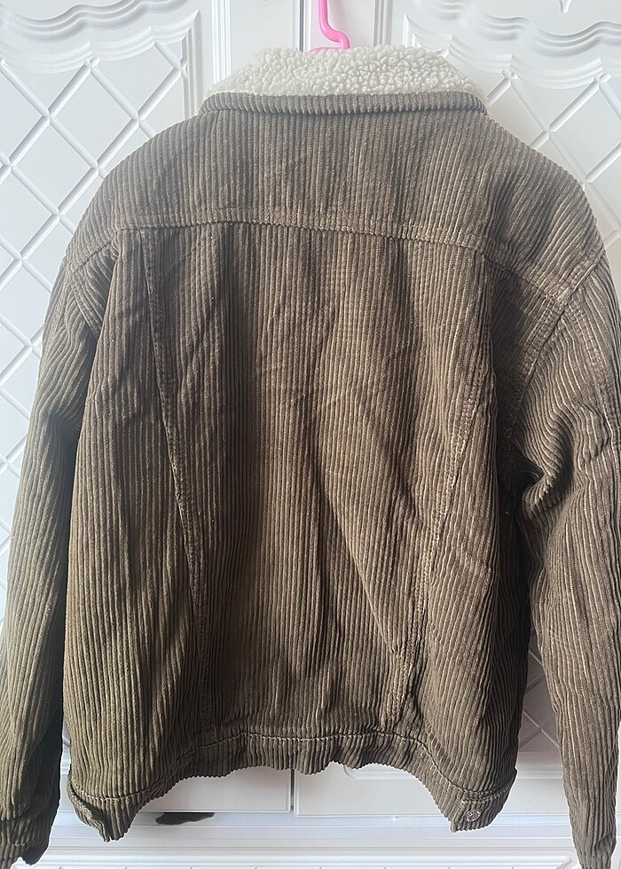 Topshop kürklü fitilli mont - Görsel 2