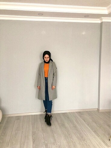 Zara Gri Kaban