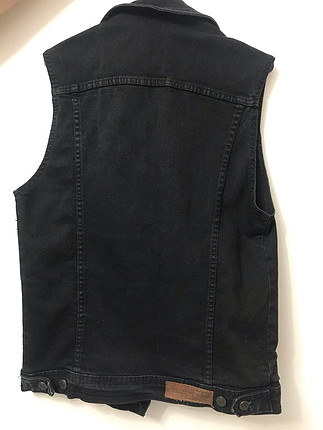 Zara man jean yelek