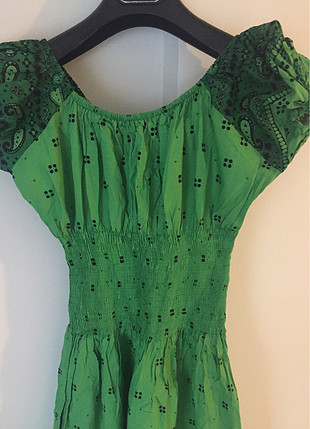universal Beden yeşil Renk Yeşil yazlık elbise