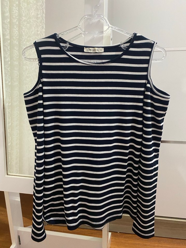 Çizgili bluz - Görsel 2