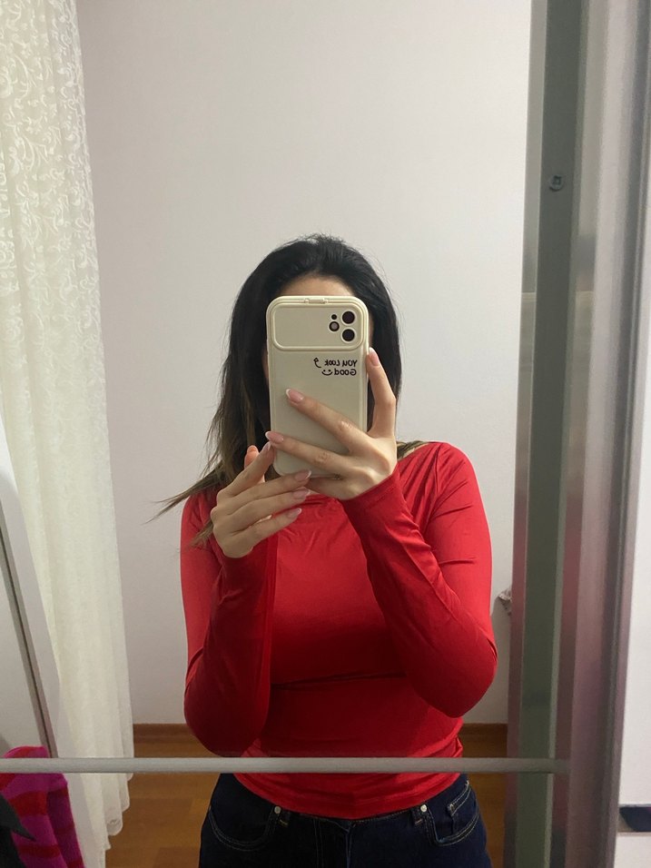 Kırmızı body - Görsel 2