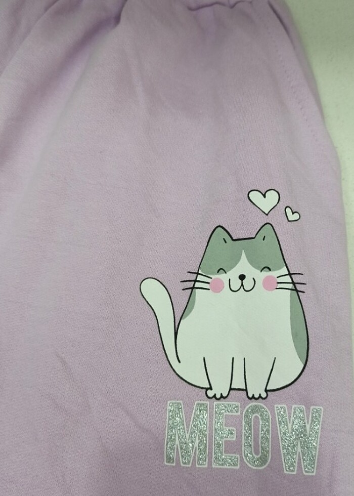 KOTON KIZ ÇOCUK EŞOFMAN ALTI  - Görsel 4