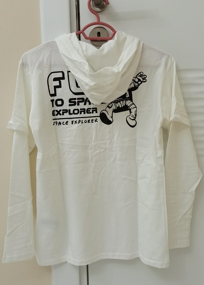 LC WAİKİKİ ERKEK ÇOCUK KAPŞONLU SWEAT  - Görsel 2