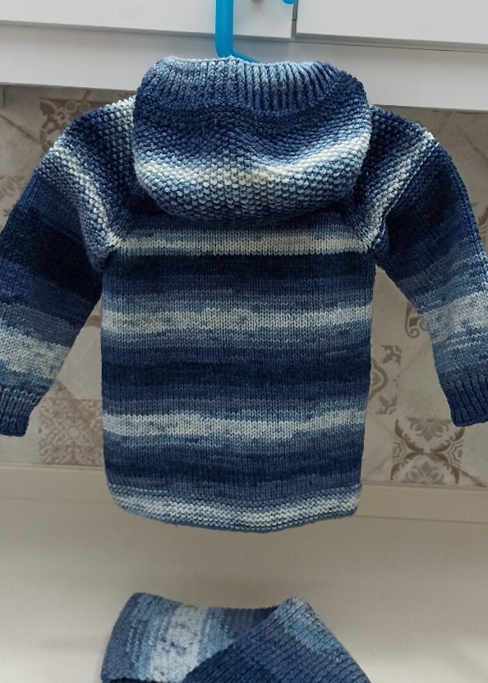 ERKEK BEBEK KAPŞONLU HIRKA  - Görsel 2