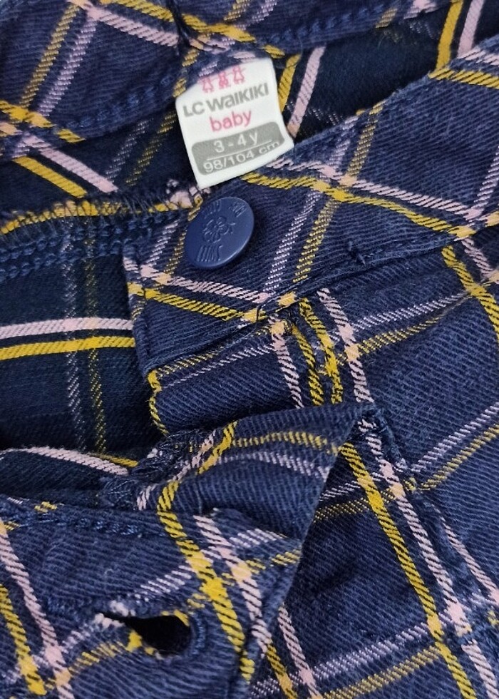 LC WAİKİKİ KIZ ÇOCUK PANTOLON (Hediyeli) - Görsel 3